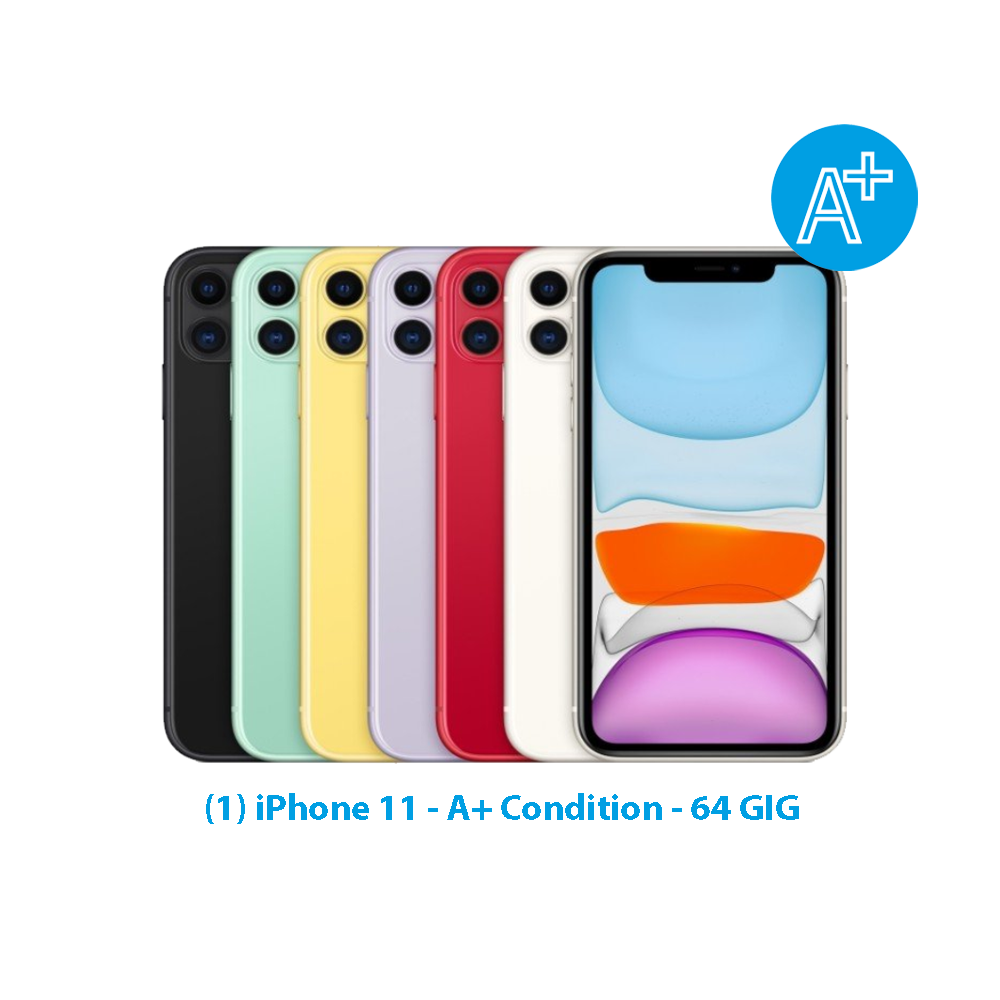 iphone 11 (2) camera 64 GIG (A)